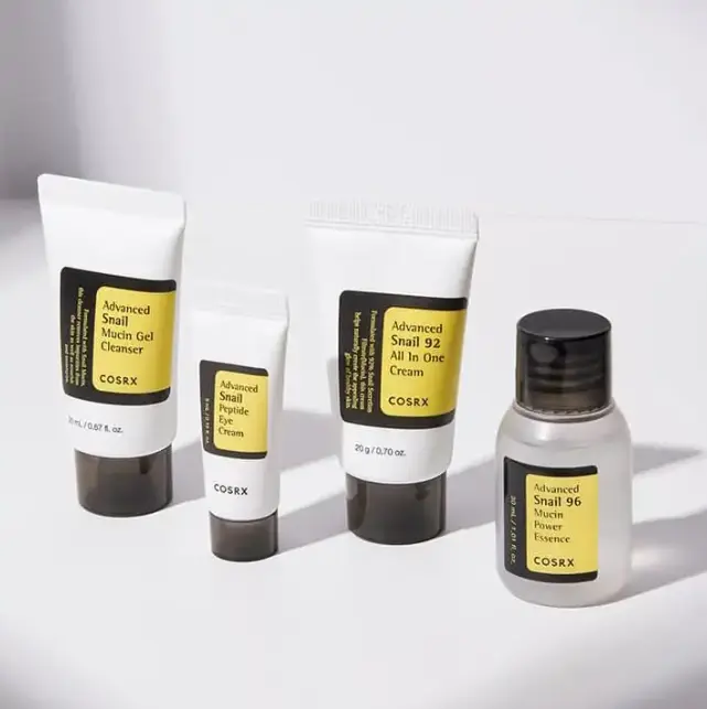 Picture of COSRX All About Snail Kit – 4-Step Skincare Set with Snail Mucin for Hydration, Repair & Glow(White)