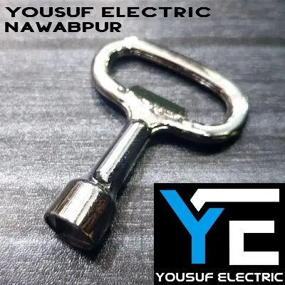 Picture of panel key distribution box key 2 piece packet - Silver