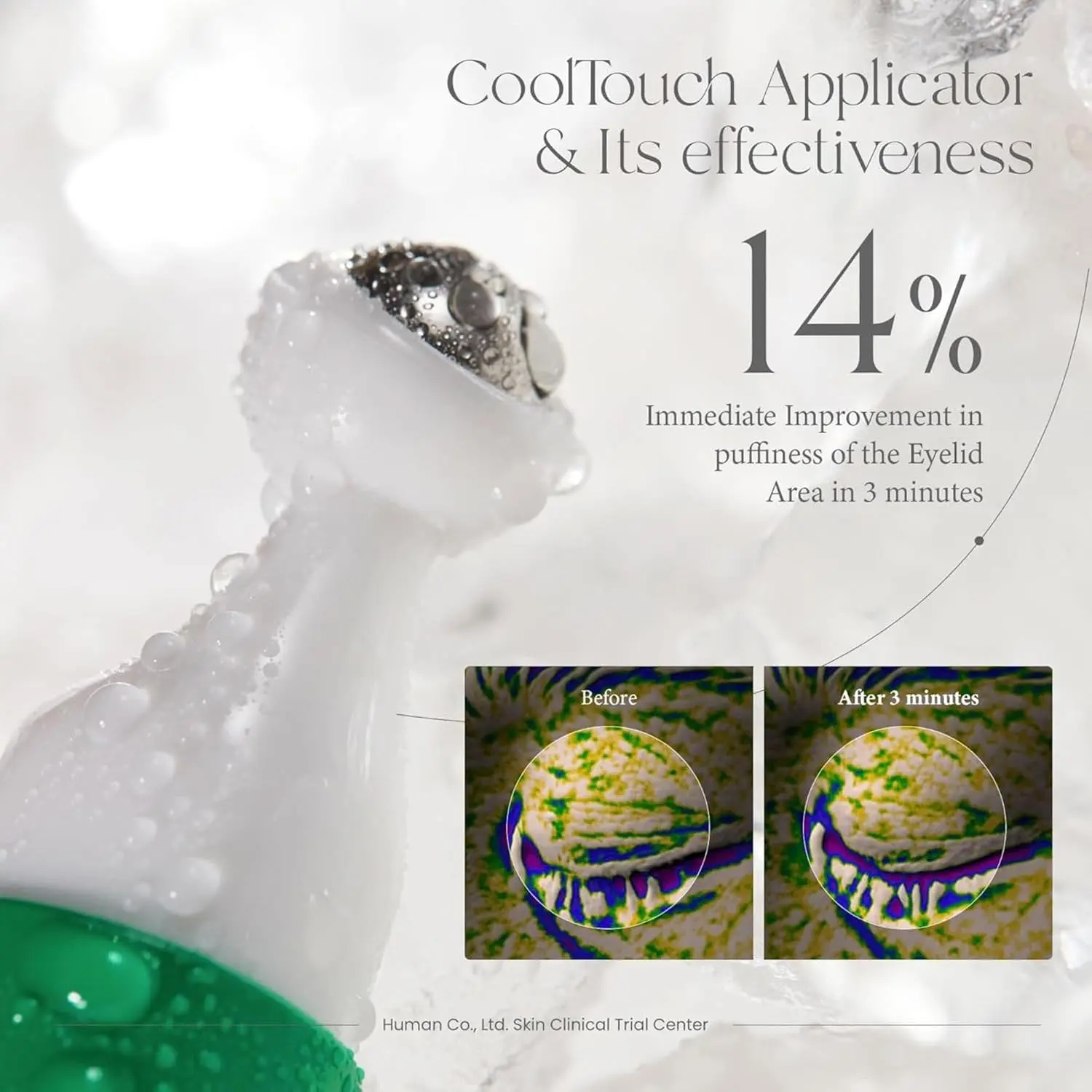 Picture of AXIS-Y Vegan Collagen Eye Serum with CoolTouch Applicator – Hydrating, Brightening & Anti-Puffiness Treatment