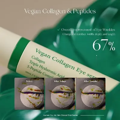 Picture of AXIS-Y Vegan Collagen Eye Serum with CoolTouch Applicator – Hydrating, Brightening & Anti-Puffiness Treatment