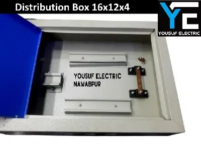 Picture of Distribution box 12x16x4 panel box sdb box db board industrial box full setup - Blue