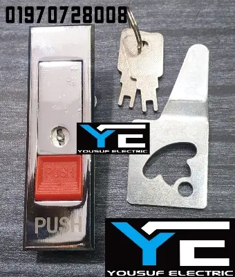 Picture of Panel lock push lock meter box lock stainless steel lock - Silver