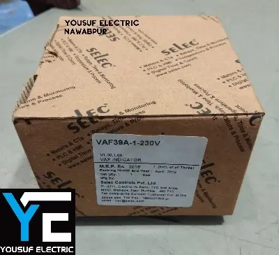 Picture of Selec digital multimeter VAF39A-1 Panel meter voltage meter ampere meter frequency meter hertz meter 3 phase meter - Black