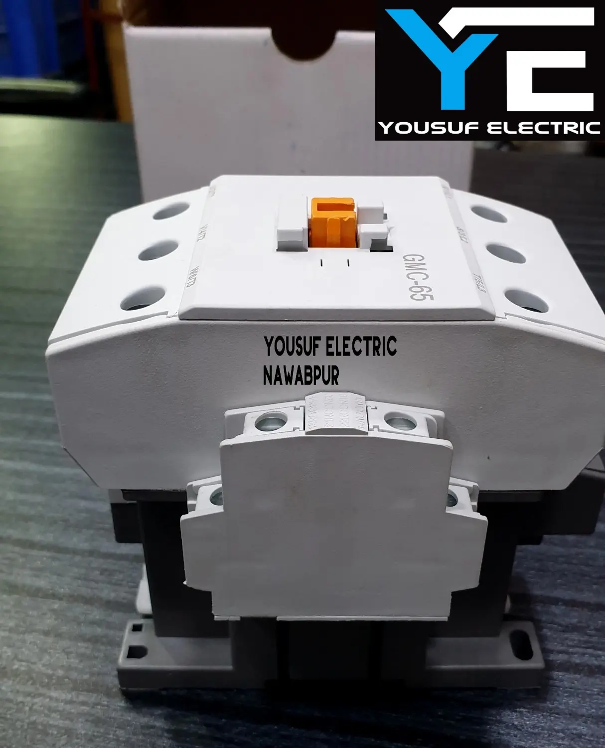 Picture of Magnetic contactor switch LS GMC 65 AC 220V ITH 100A - White