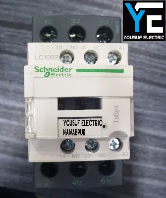 Picture of Magnetic contactor switch schneider LC1D32 tesys AC 220V ITH 50A - White