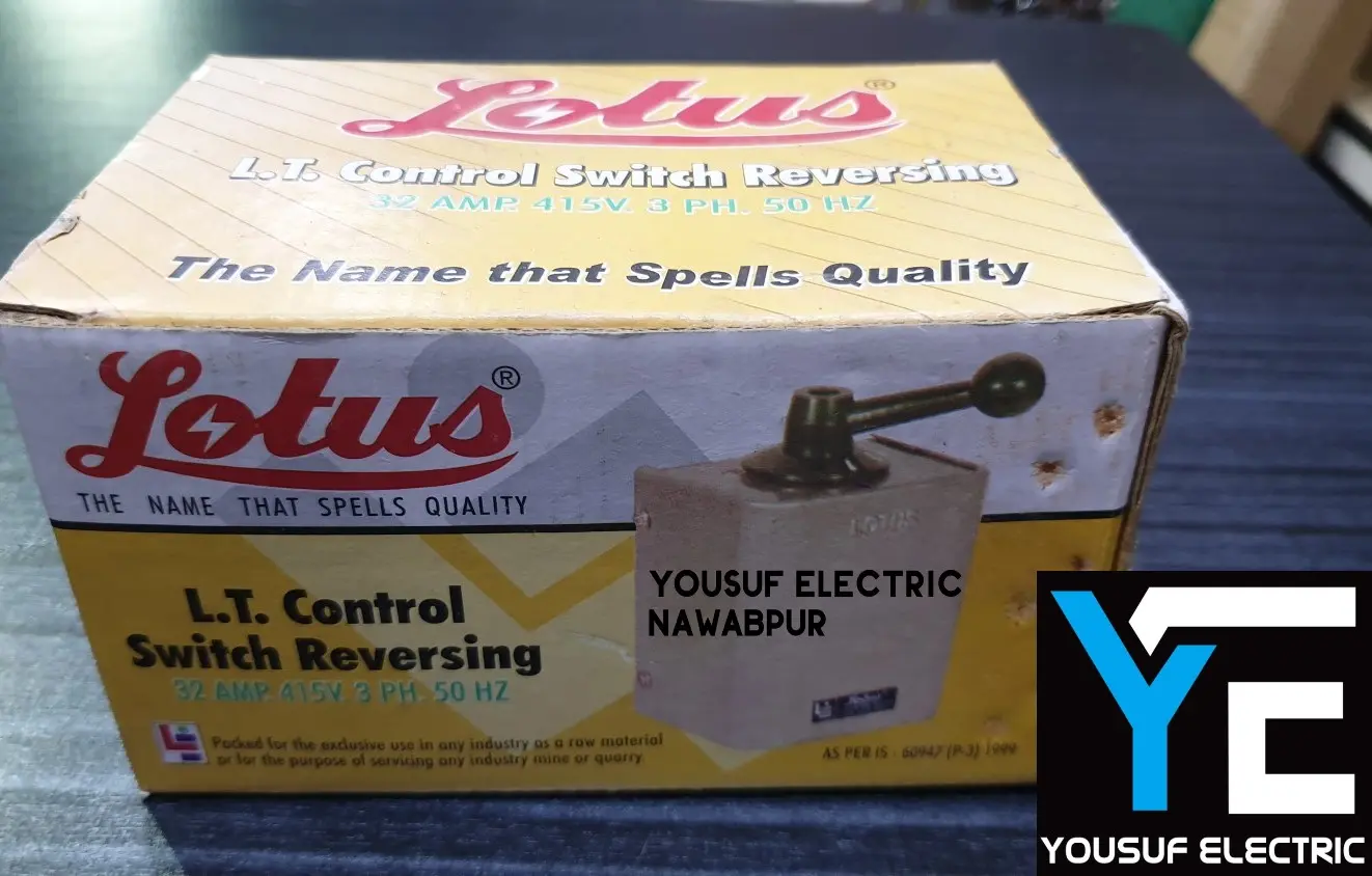 Picture of Lotus switch LT Control Switch 32A Change over Switch reverse forward switch - Grey