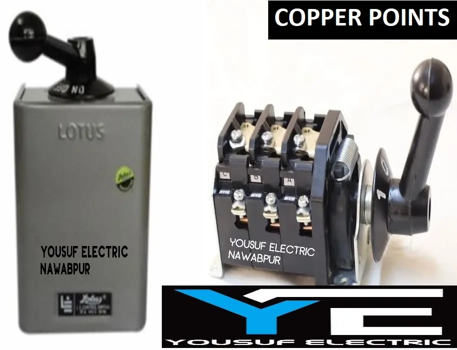 Picture of Lotus switch LT Control Switch 32A Change over Switch reverse forward switch - Grey