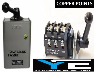 Picture of Lotus switch LT Control Switch 32A Change over Switch reverse forward switch - Grey