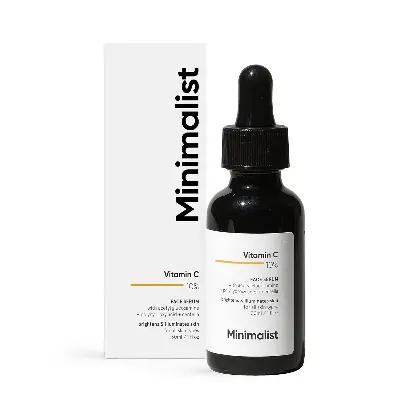 Picture of Minimalist Vitamin C 10% Face Serum – Brightening & Glow Boosting Daily Serum with PHA, Acetyl Glucosamine & Centella