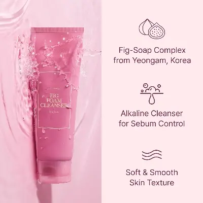 Picture of I’m From Fig Foam Cleanser – Hydrating & Pore Purifying Face Wash 150ml-(Pink)