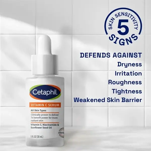 Picture of Cetaphil Vitamin C Serum – Radiance Boosting Formula 30 ml