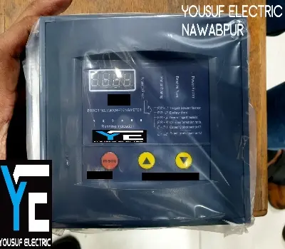 Picture of Automatic Power Factor Controller for Power Capacitor 6 Step PFC Relay - Blue