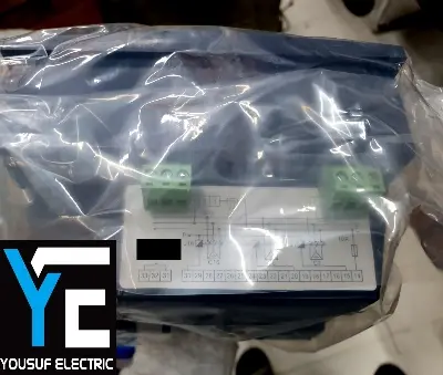 Picture of Automatic Power Factor Controller for Power Capacitor 6 Step PFC Relay - Blue