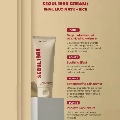 Picture of K-Secret Seoul 1988 Moisture & Repair Cream 100ml