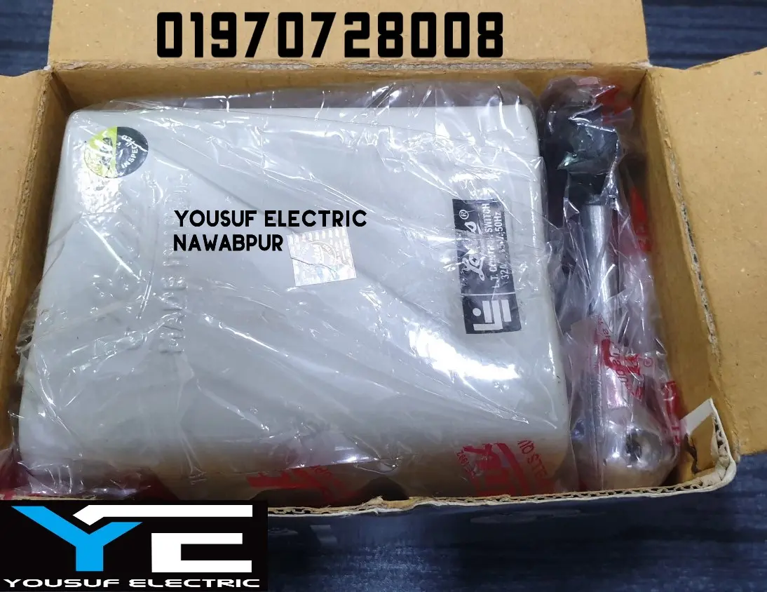 Picture of Lotus switch LT Control Switch 32A Change over Switch reverse forward switch - Off White