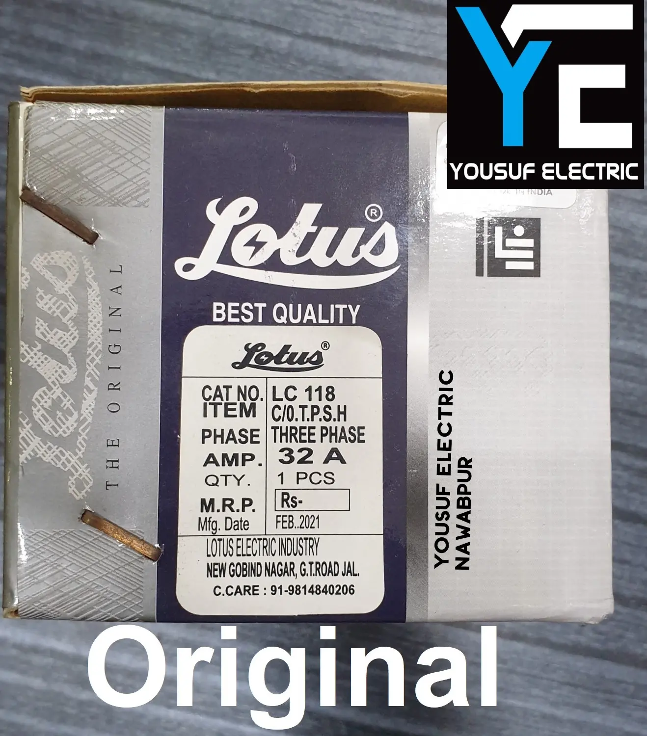 Picture of Lotus switch LT Control Switch 32A Change over Switch reverse forward switch - Off White