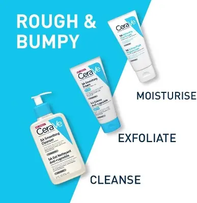Picture of CeraVe SA Smoothing Cream with Salicylic Acid & Urea – For Dry, Rough, Bumpy Skin (177ml)