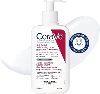Picture of CeraVe Itch Relief Moisturizing Lotion – Fast-Acting, Steroid-Free Comfort for Irritated Skin 237 ml