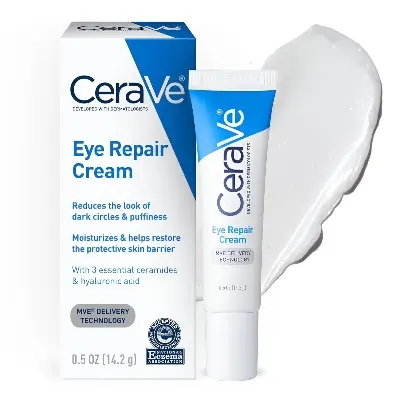 Picture of CeraVe Eye Repair Cream – Reduces Dark Circles & Puffiness, Restores Skin Barrier 14.2 gm