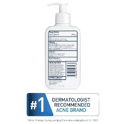Picture of CeraVe Acne Control Cleanser – 2% Salicylic Acid Acne Treatment 236ml-(White)