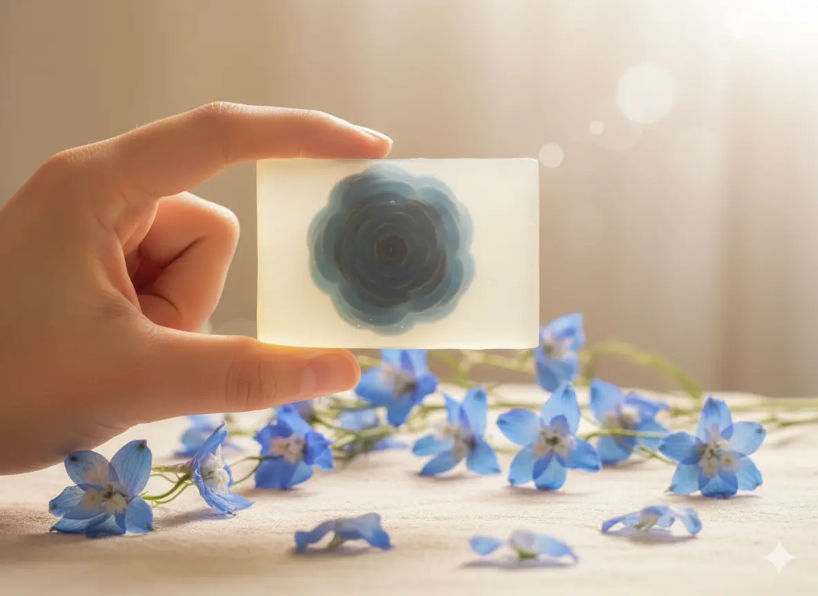 Picture of Handmade Sunflower Glycerine Soap – 100gm | Natural Handmade Beauty Bar for Soft, Supple Skin