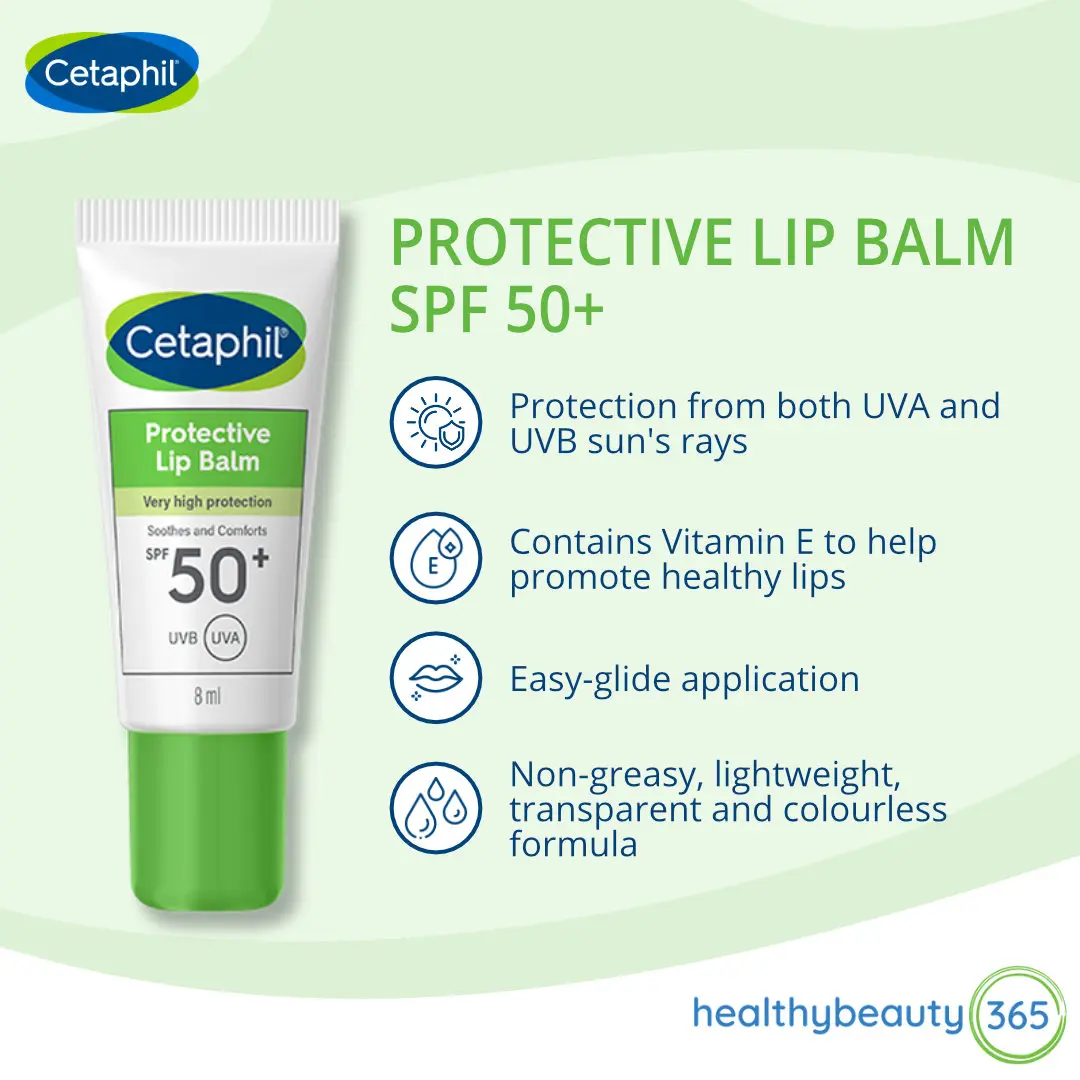 Picture of Cetaphil Protective Lip Balm SPF 50+ – Non-Greasy, UVA UVB Sun Protection 8ml