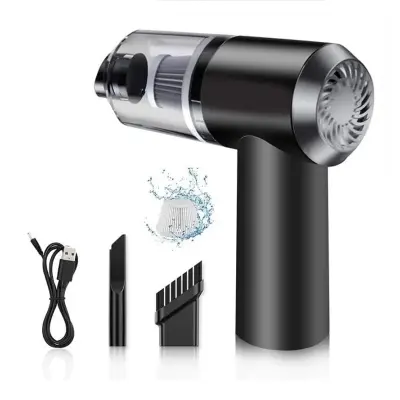 Picture of Dust Cleaning Vacuum for Keyboard & PC | MNK SHOP (Black)