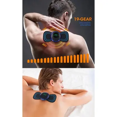 Picture of Massage Sticker for Neck and Lower Back | MNK SHOP (Black)
