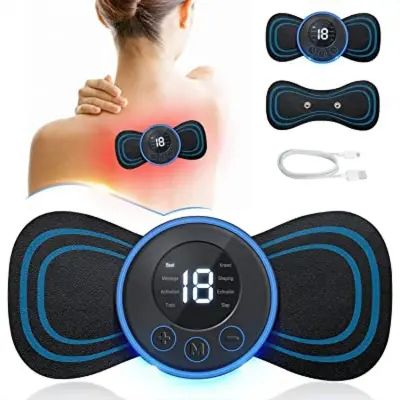 Picture of USB Powered EMS Mini Massager Pad | MNK SHOP (Black)