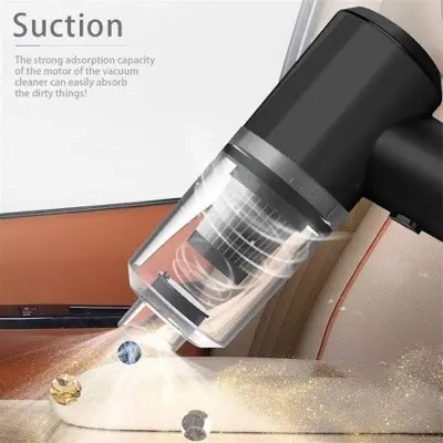 Picture of Dust-Free Desk with Portable Vacuum | MNK SHOP (Black)