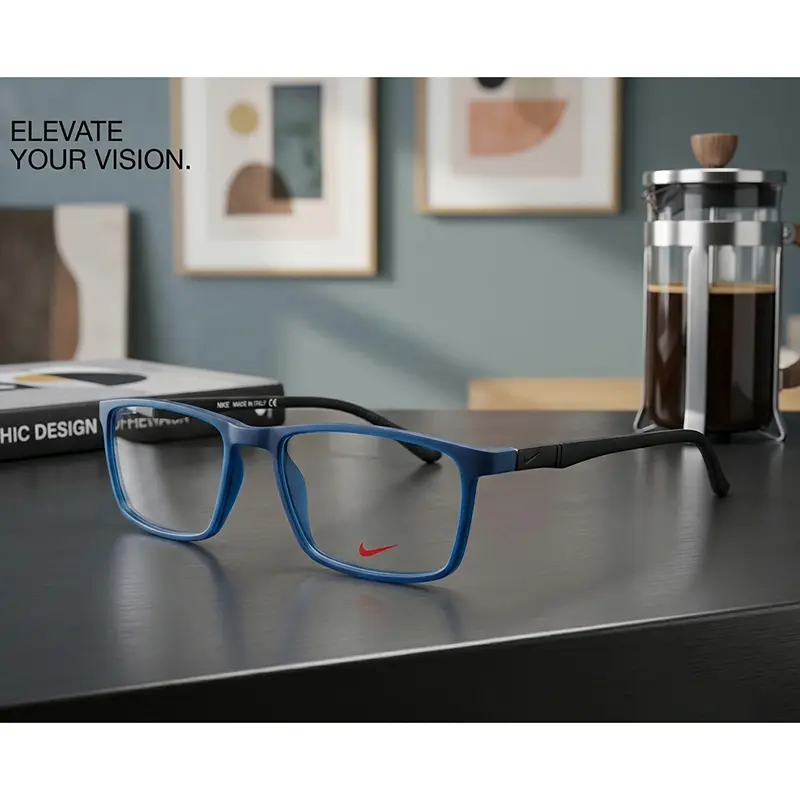 Picture of TR Nike | Lightweight eyewear eyeglass Frame For men < tr-124 square Frame