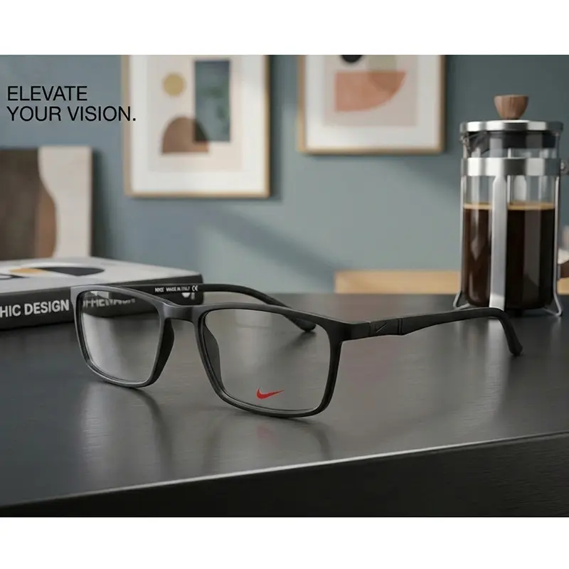 Picture of TR Nike | Lightweight eyewear eyeglass Frame For men < tr-124 square Frame