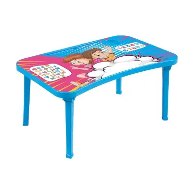 Picture of Baby Study Foldable Table (Kidstar)-Blue-TEL