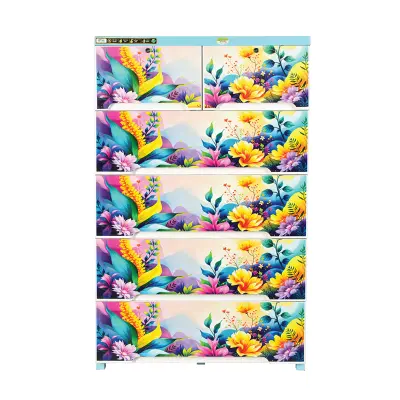 Picture of Elite Wardrobe (Double-5D)-Vivid Aqua-TEL