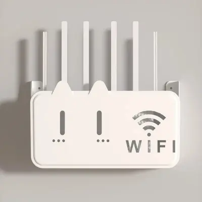 Picture of Smart Self Adhesive WiFi Router Cover Box – No Drill, Dustproof