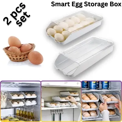 Picture of 
2 pcs Set Smart Egg Storage Box 