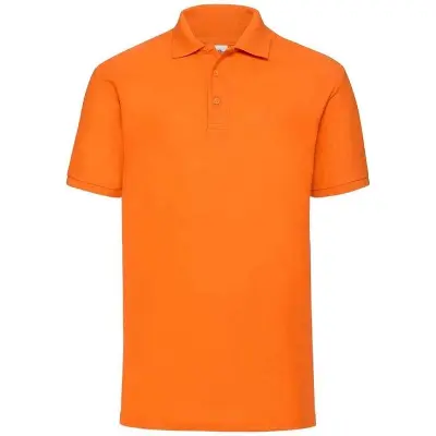 Picture of Men's Orange Color Pk Polo Shirt | Cotton Fabric 200+ GSM Orange Yellow