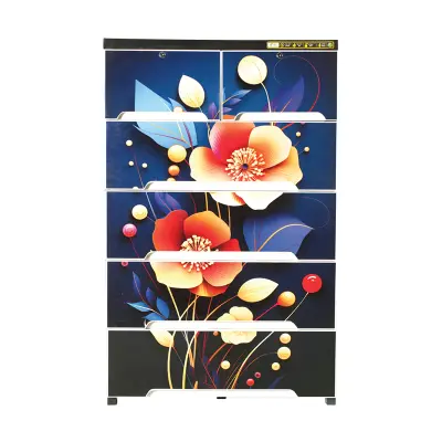 Picture of Elite Wardrobe (Double-5D)-Elegant Black-TEL