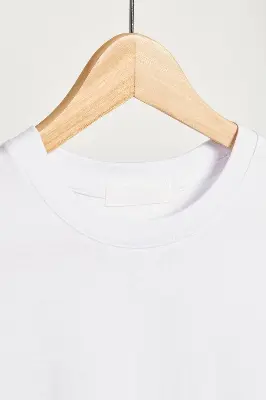 Picture of Premium ready white solid T-shirts for men and women in Bangladesh – your everyday essential White