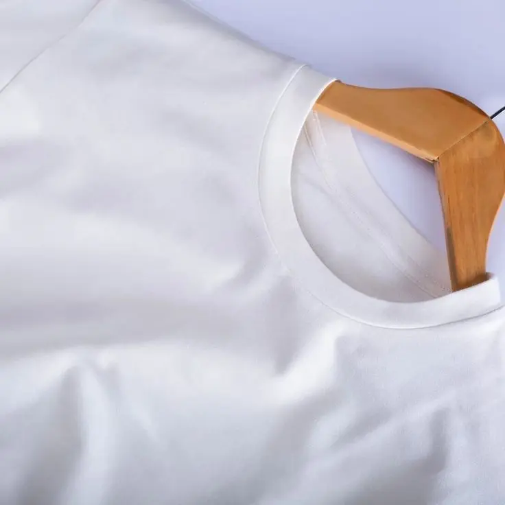 Picture of Premium ready white solid T-shirts for men and women in Bangladesh – your everyday essential White