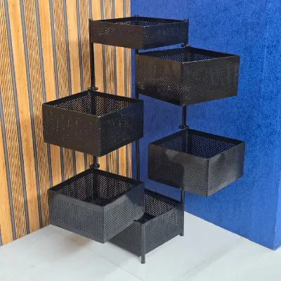Picture of 6 Layer Square Shape Kitchen Rack
