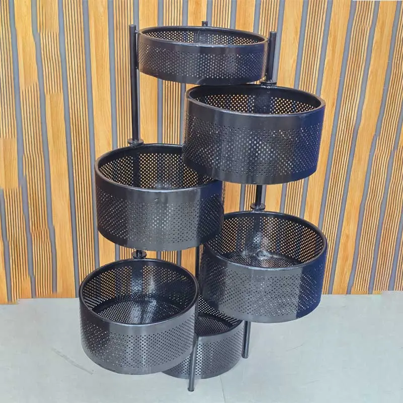 Picture of 6 Layer Round Shape Kitchen Rack