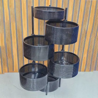 Picture of 6 Layer Round Shape Kitchen Rack