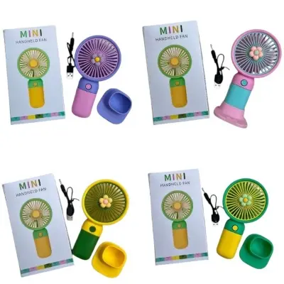 Picture of Mini Handheld Rechargeable Fan-Multicolor