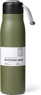 Picture of Water Bottles with Portable Lid，Hydro Insulated Thermal Flask for Hot or Cold Drinks 350ml Stainless Steel - Multicolor