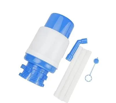 Picture of Water Bottle Pump Drinking Water Pump Portable Manual Hand Press Dispenser Water Pump - Multicolor