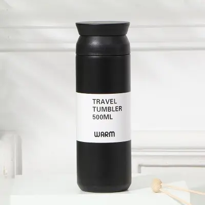 Picture of Vacuum Hot And Cool 500Ml 304 Stainless Steel - Enjoy Hot And Cold Drinks Anywhere With This Premium Stainless Steel - Multicolor