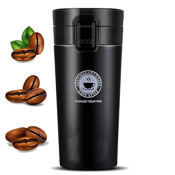 Picture of Tumbler Hot Fashion 350ml Stainless Steel Coffee Mugs Insulated Water Bottle Tumbler Thermos Cup Vacuum Flask Premium Travel Coffee Mug - Coffee Mug - Multicolor