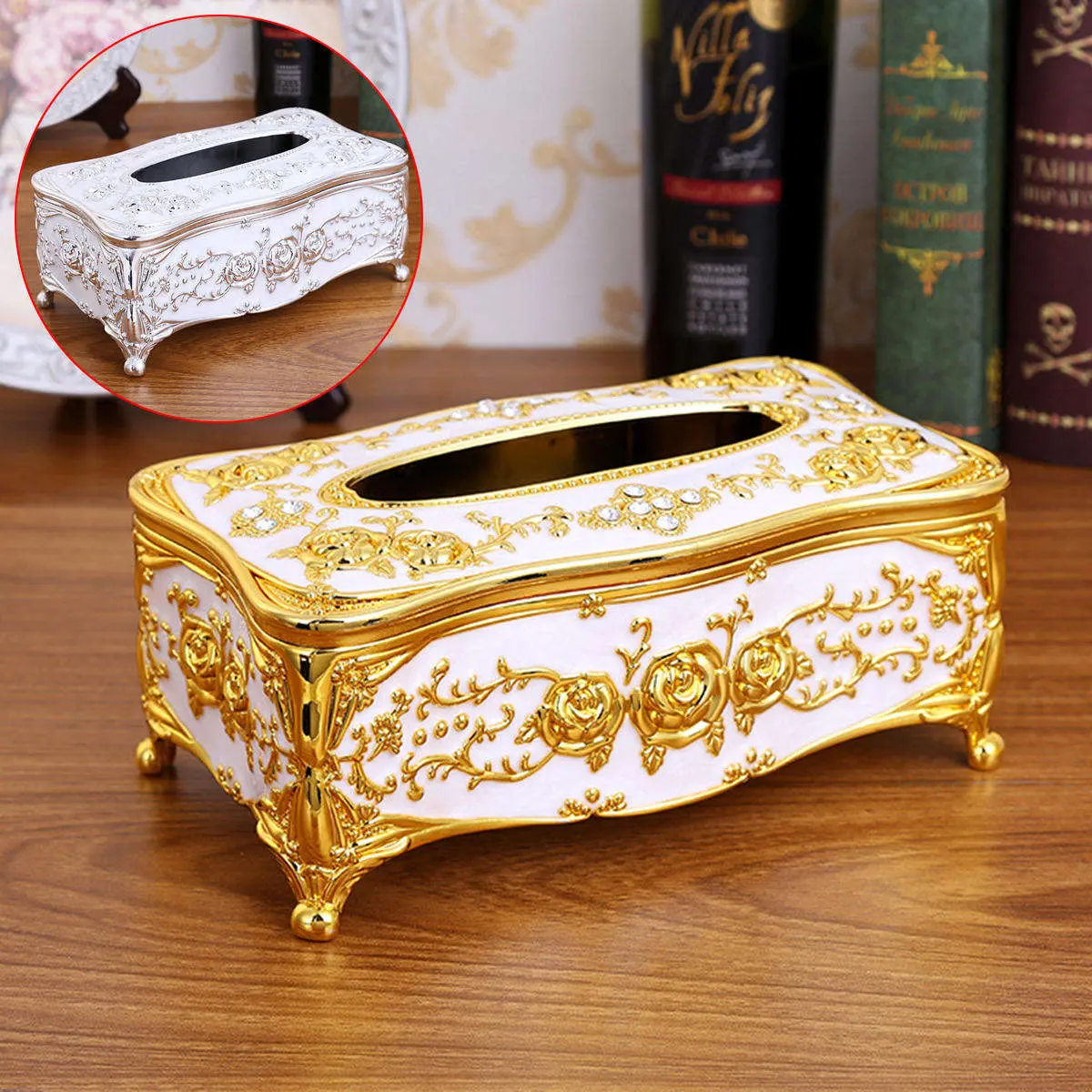 Picture of Tissue Box Paper Holder Home Decor - Multicolor