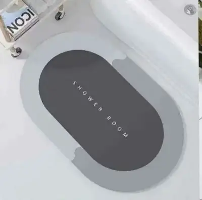 Picture of Super Absorbent Door Mat Non-slip Bathroom Carpet - Multicolor